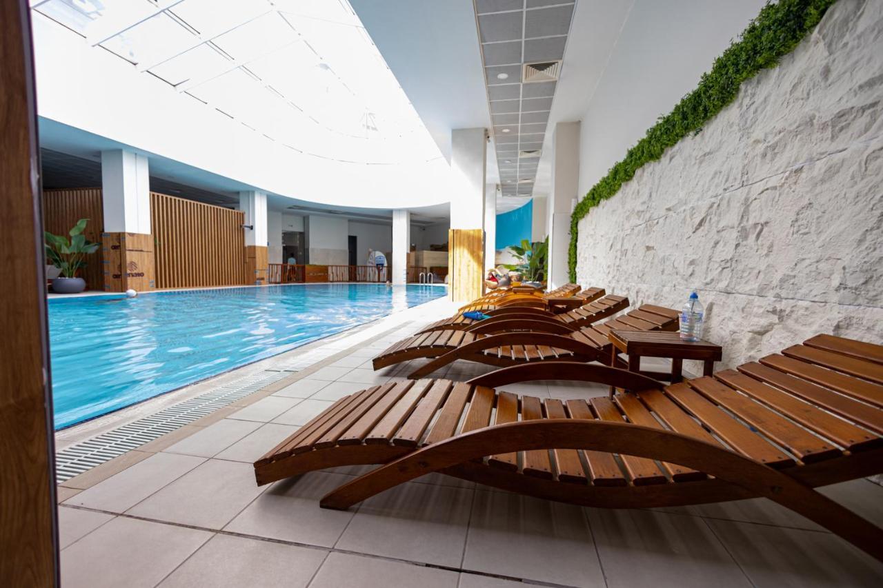 16Th Floor Sky View Condo With Pool And Fitness Skopje Exterior foto